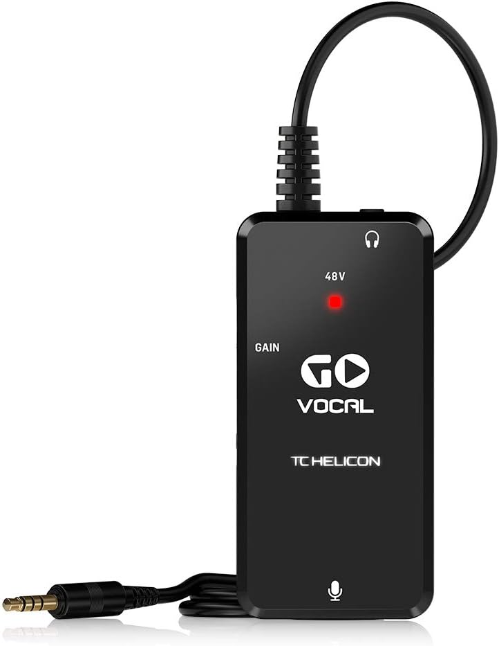 tc helicon 流明, 高品质麦克风前置放大器 go vocal