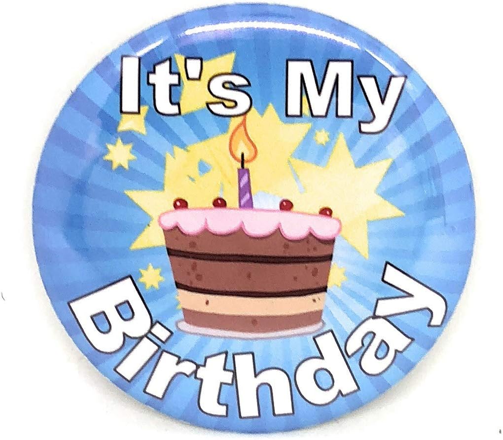 its my birthday 按钮 蓝色