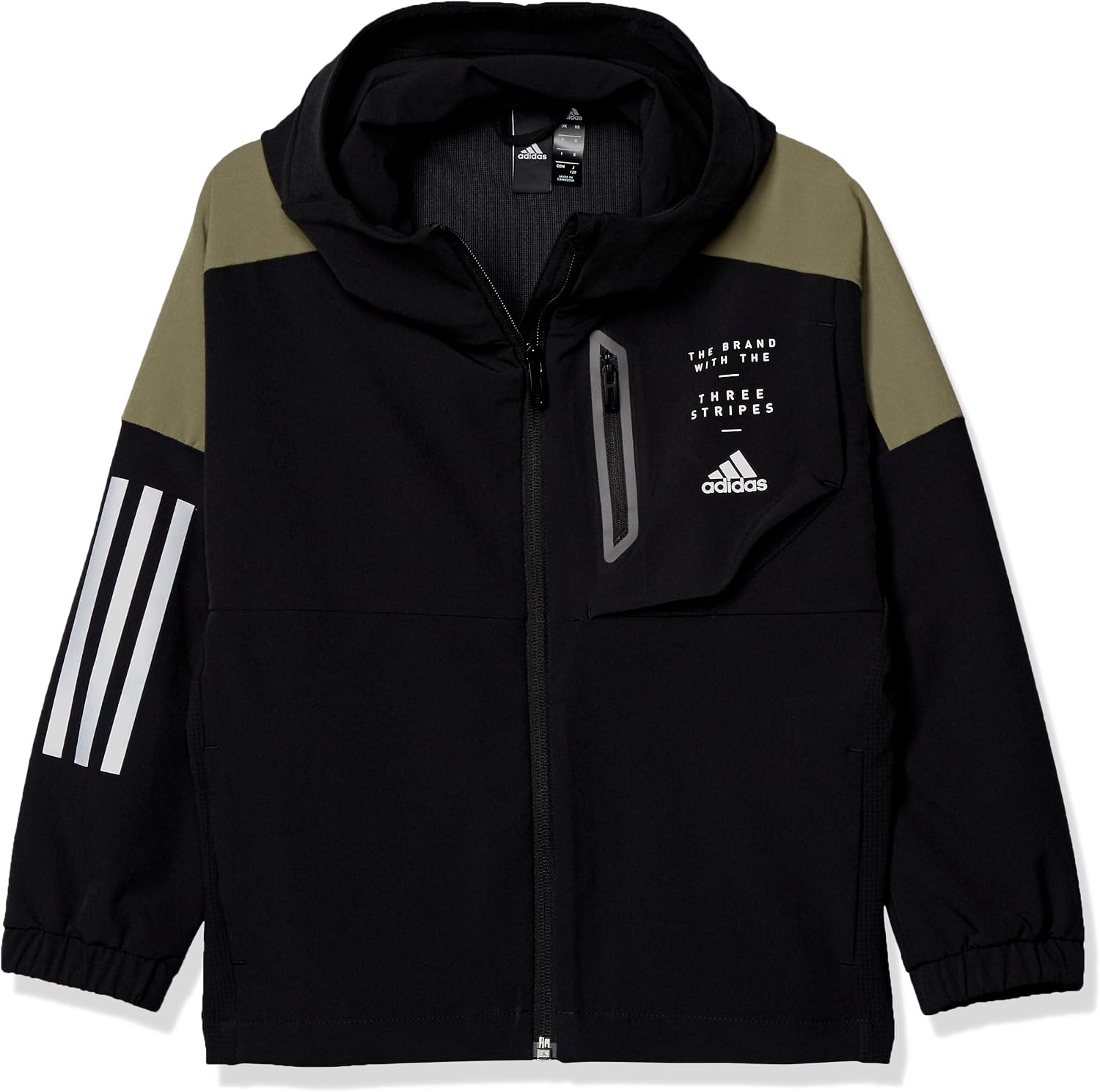 adidas 阿迪达斯 woven jacket 针织夹克 儿童训练运动服 b da gsv41