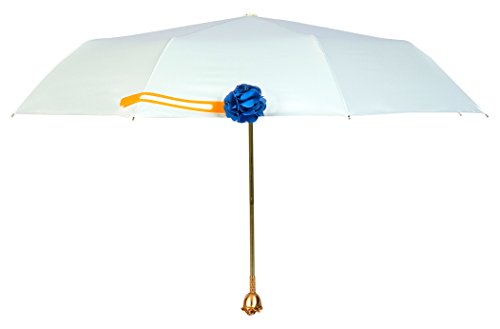 #一周热征#旅行必备#Soges Umbrella 蓝花玫瑰金经典折叠伞 开箱 附晴雨伞知识小科普