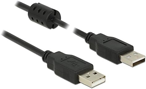 0 a 型至 usb 2.0 a 型公头 0.5 米黑色