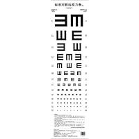标准对数远视力表(两用)