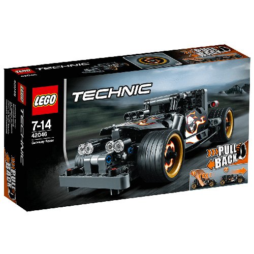科技入门——LEGO 乐高 机械组 42046 狂野赛车 开盒测评