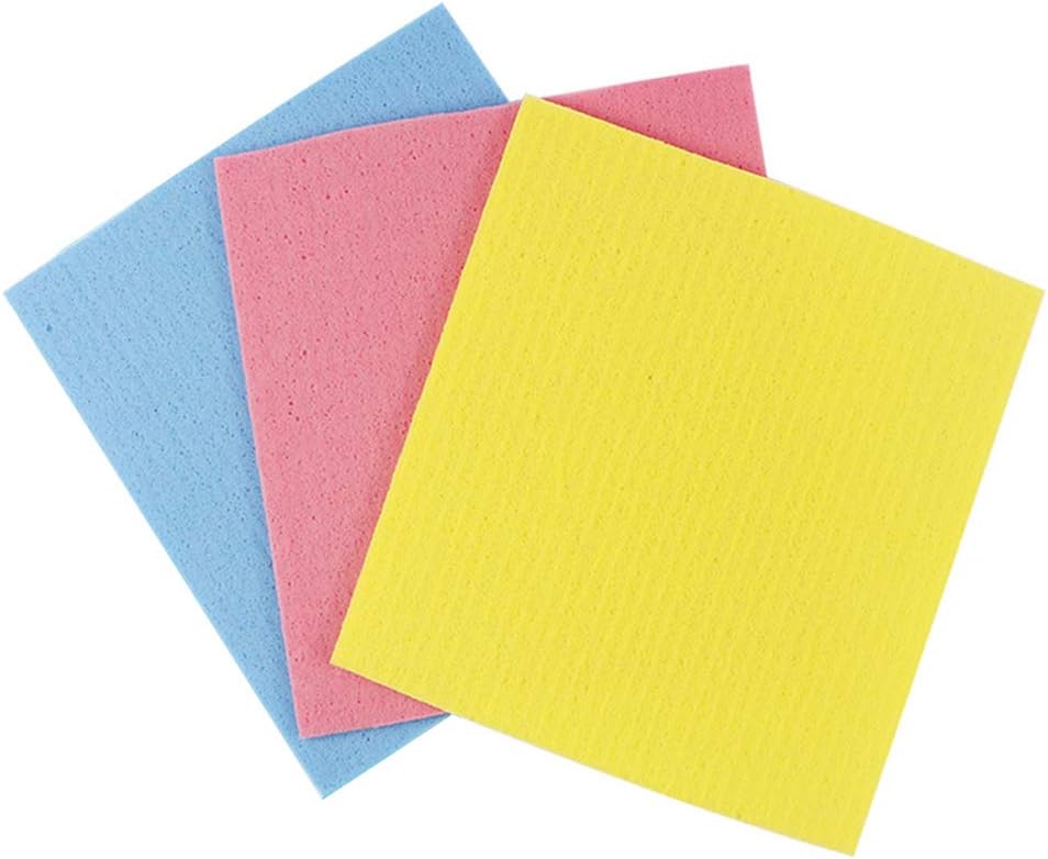 polarhawk 9 件可重复使用洗碗布吸水纤维素海绵布擦手巾厨房清洁布