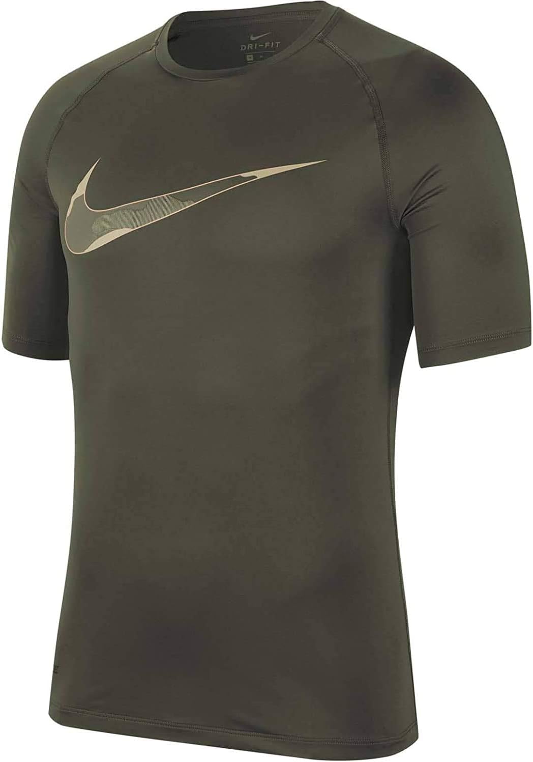 nike 耐克 m nk top ss slim camo bslyr 男士汗衫