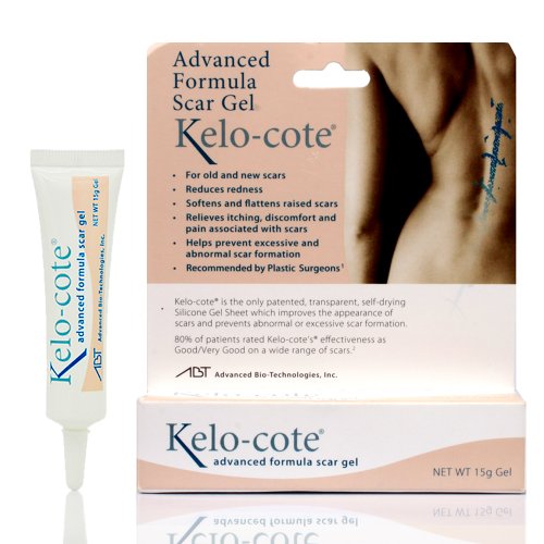 kelo-cote 芭克 祛疤膏硅胶软膏15g 美国原装进