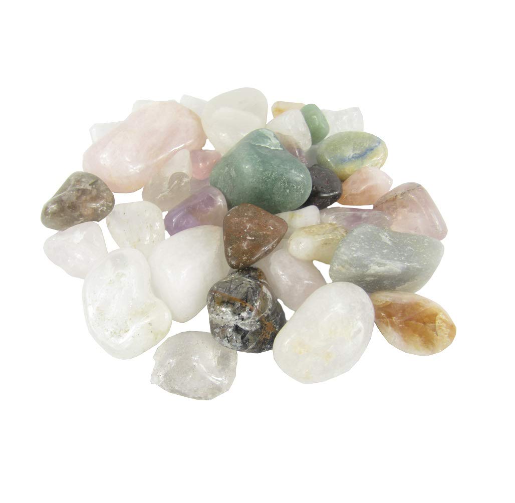 circuitoffice 1 lb 滚磨石适用于巫师,reiki,*,智慧,查克拉,积极能量