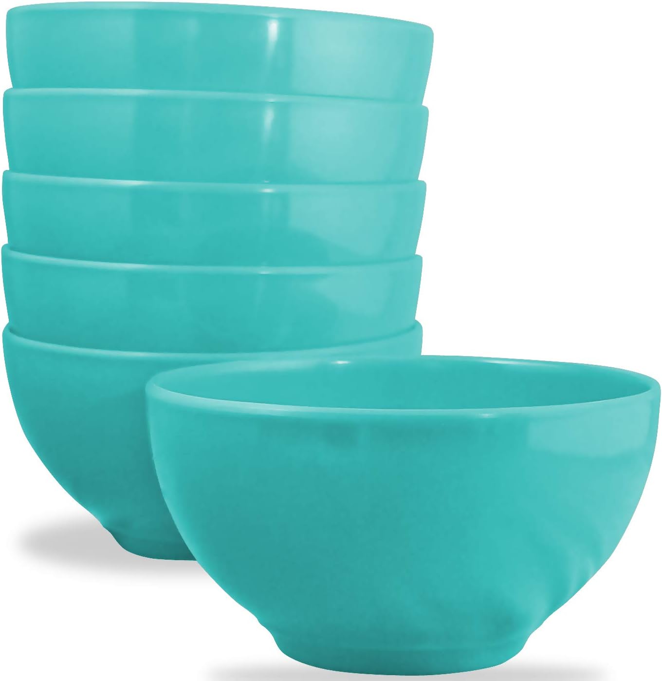 reston lloyd 黑色树脂碗,6件套 蓝***