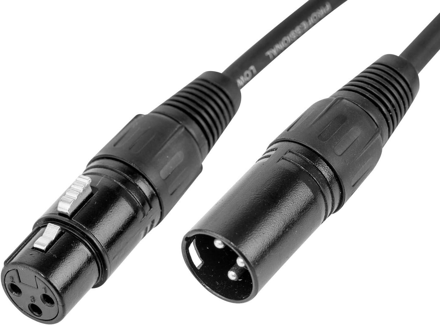 cascha 高级麦克风电缆 xlr 插座连接到 xlr 插头 1m