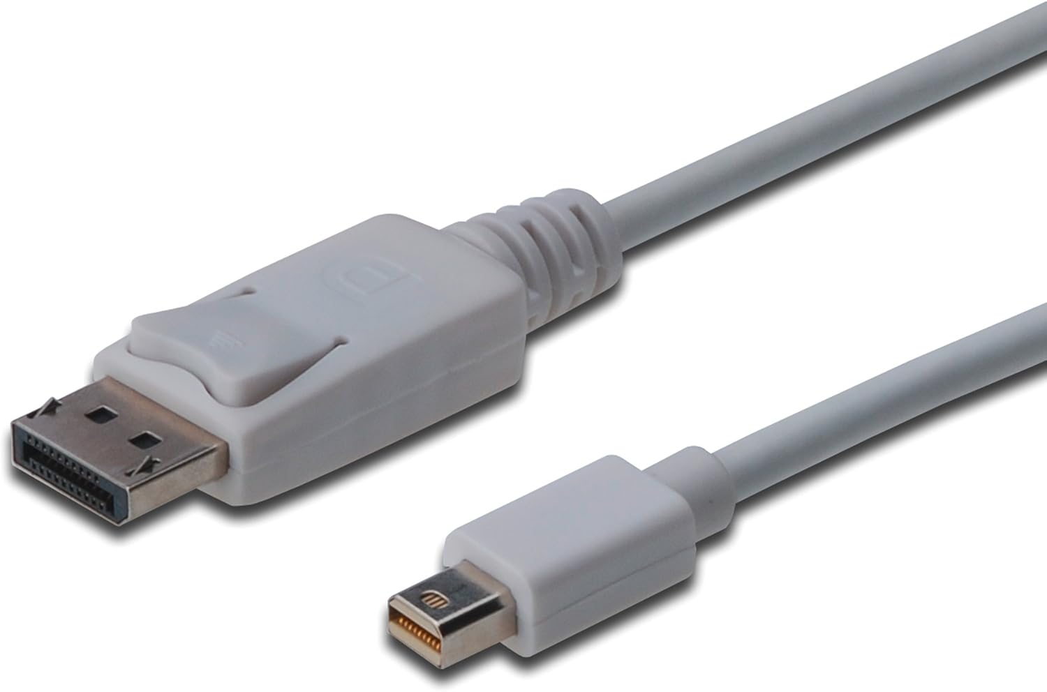 digitus 3m 迷你 dp 公对 dp 公头 displayport 连接电缆 - 白色