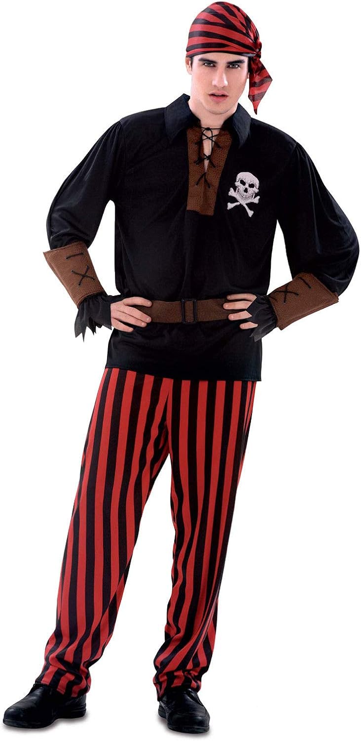 男士海盗服装成人船长挂钩服装万圣节男士海盗服装