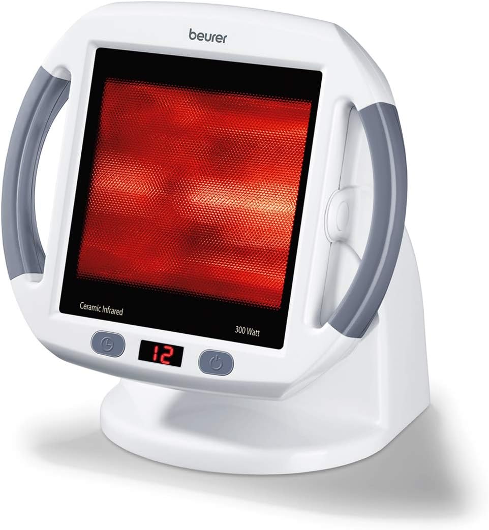beurer il50 红外线热灯,可用于缓解肌肉疼痛和寒冷