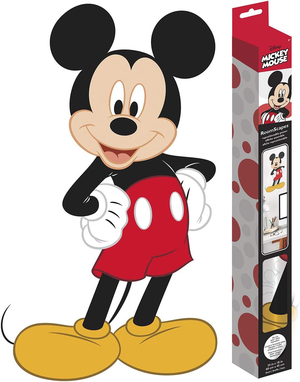 trends international 米老鼠海报贴花 45.72cm x 60.96cm