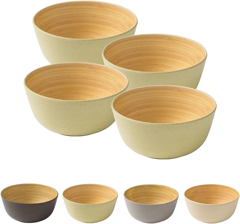 5 英寸圆形碗,适用于婚礼,聚会,烧烤,活动 green base