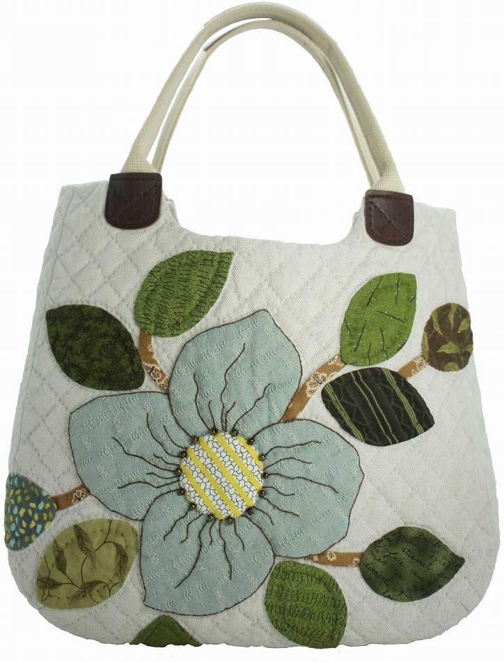 shibata akemi vazz house 柴田明美的拼布套件 大花朵包包