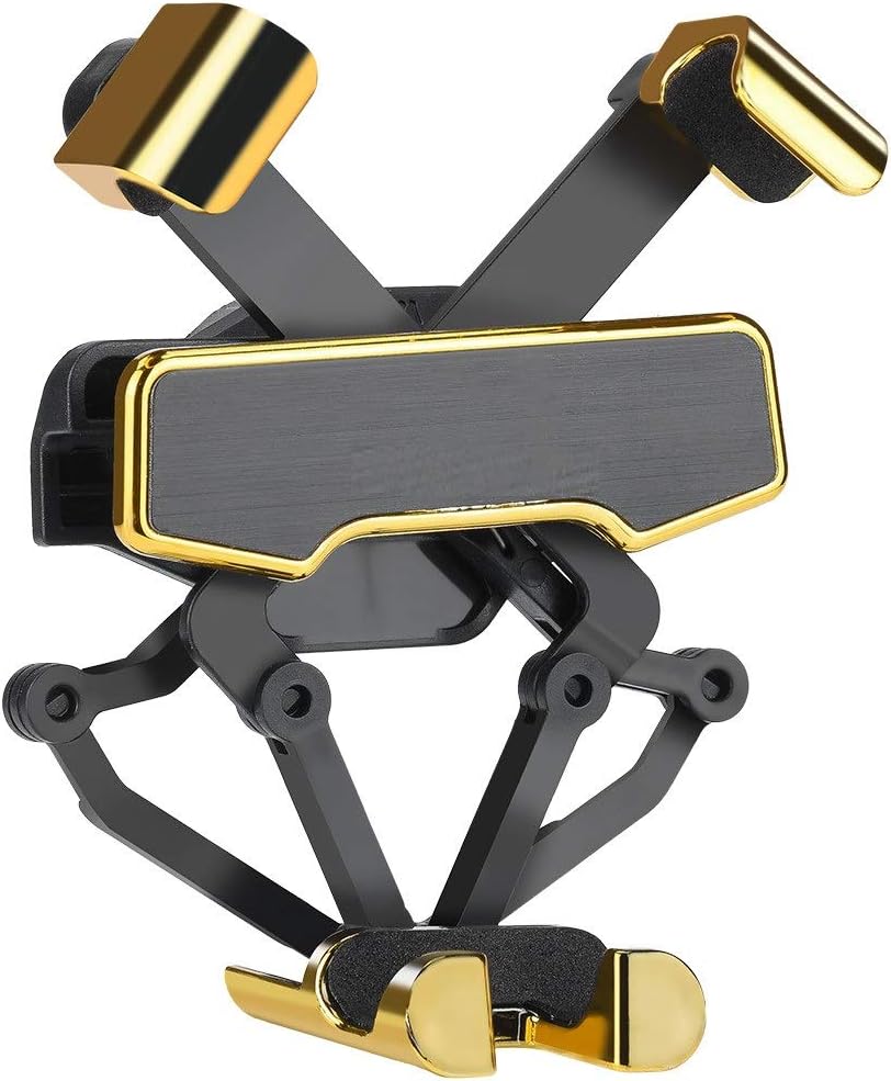 mimei 汽车手机支架,重力连接自动锁,自动夹紧通风口车载手机支架通用