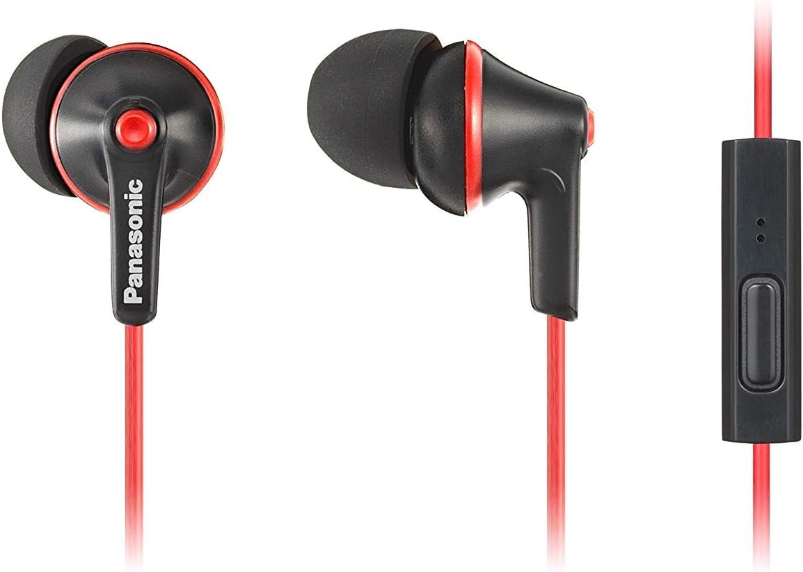 panasonic ergofit in-ear earbud headphones 耳道式/入耳式 黑色rp