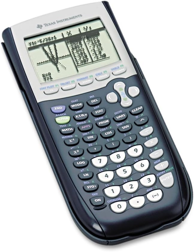 texas instruments ti-84 plus 图形计算器,黑色