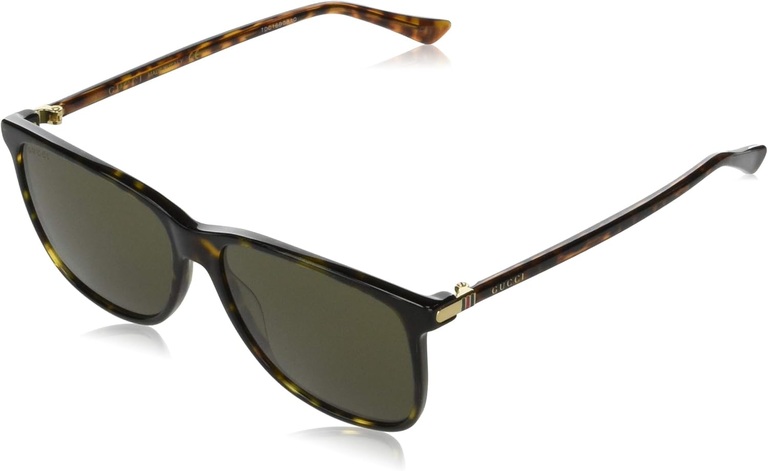 gucci 古驰 太阳镜 gg0017s 国际款 男士 havana-havana-brown eu 57