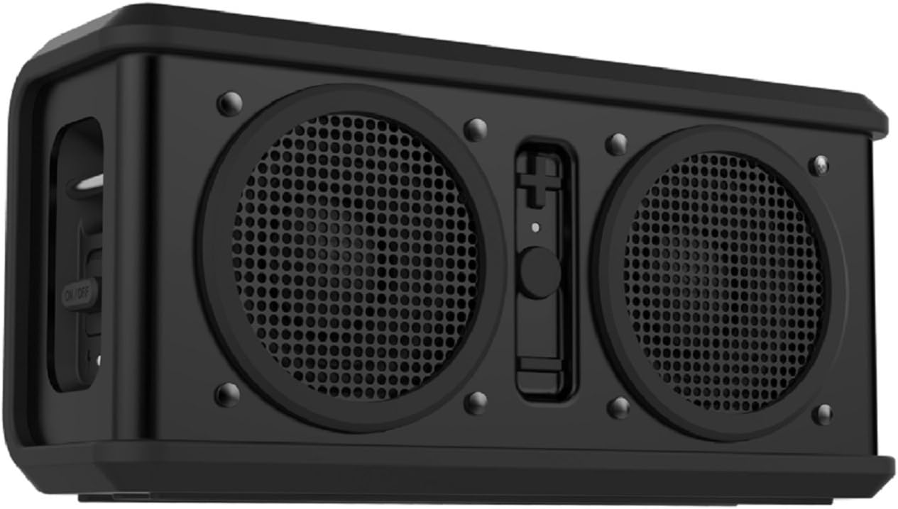 skullcandy air raid防水防撞击便携蓝牙音箱 黑色