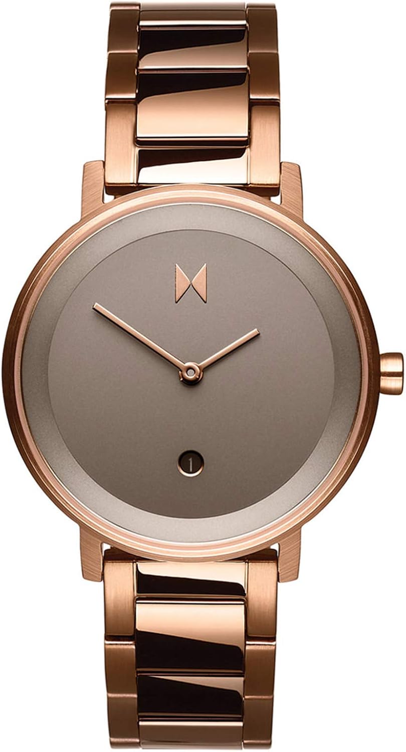 mvmt signature ii 手表 | 34mm 女士模拟手表 | 钢环腕带