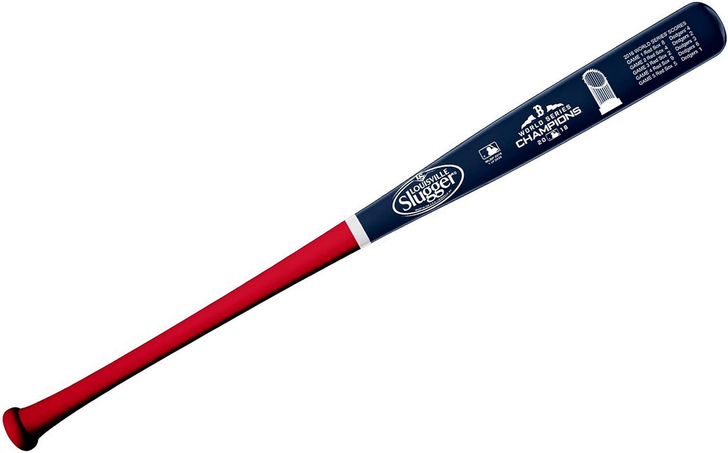 louisville slugger 2018波士顿红袜队世界系列木质棒球棒