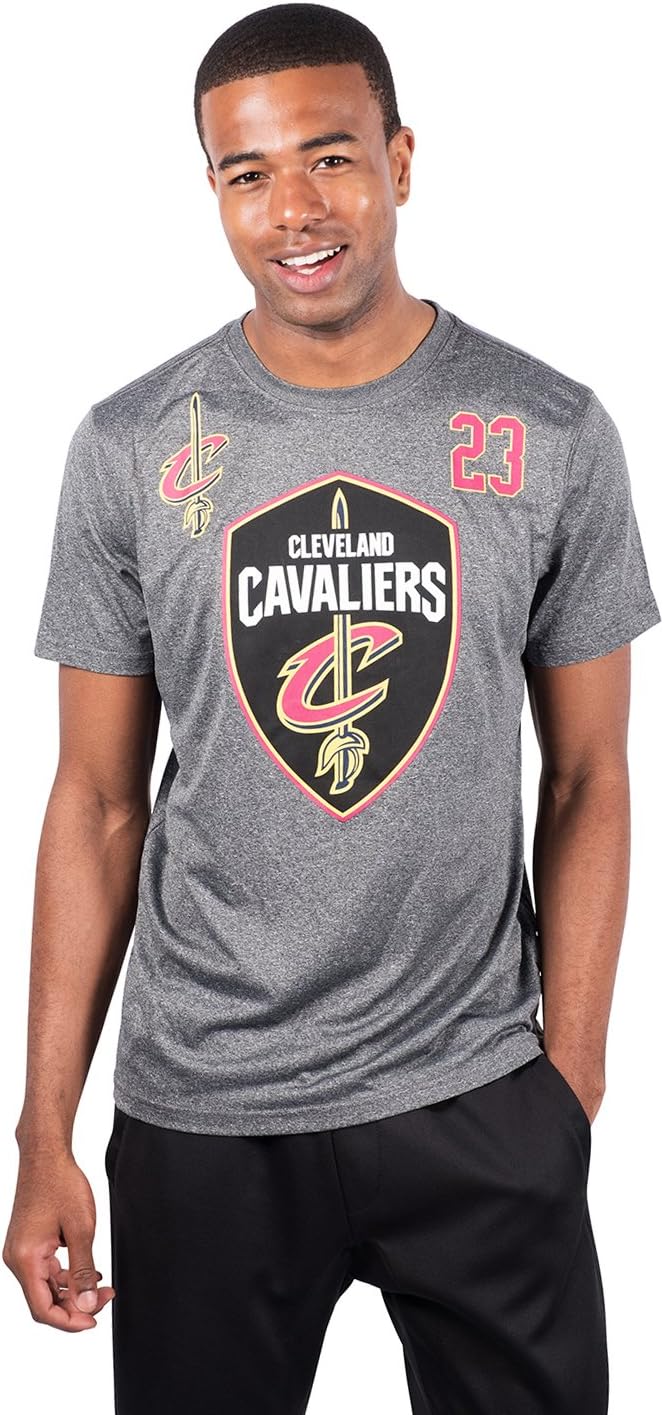 unk nba 列布朗·詹姆斯·克利夫兰骑士队男式 t 恤