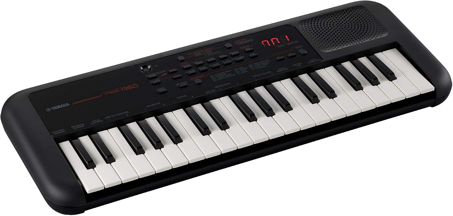 雅马哈 pss-a50 touch sensitive 键盘,带37键