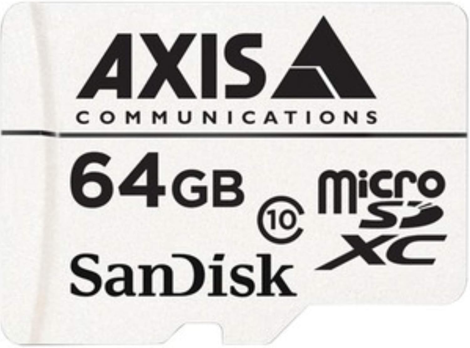 axis 5801-951 监控闪存卡 64 gb microsdxc,白色