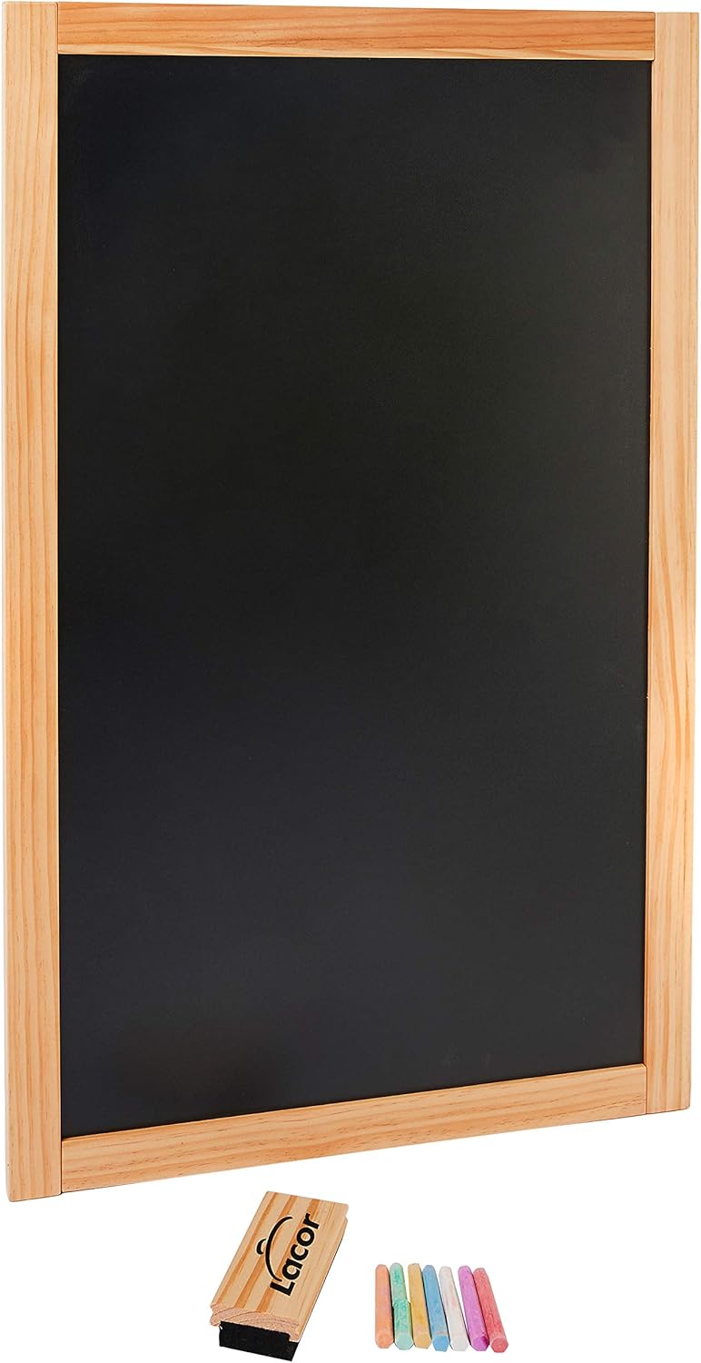 lacor 39162 菜单黑板 50x80 厘米,黑色