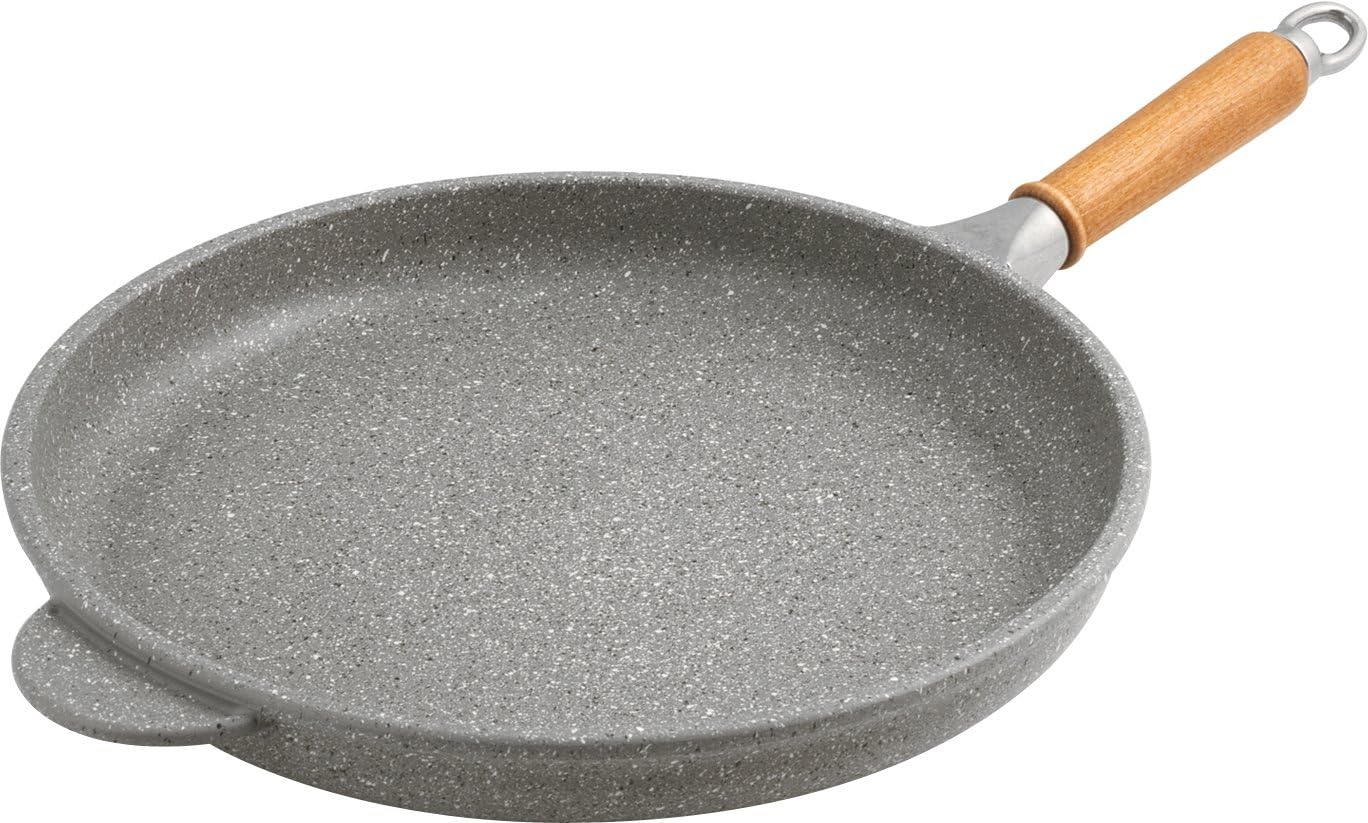 h&h stone 煎锅,石头,灰色,51 x 29 x 7厘米