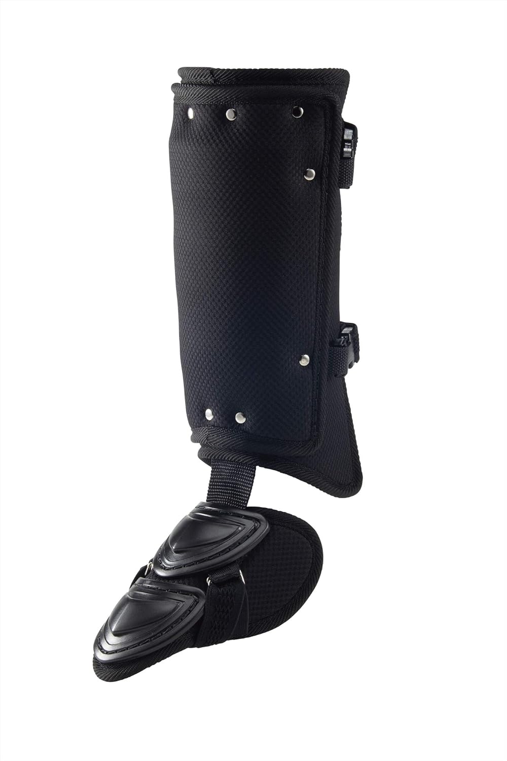 xanax 棒球 护腿 打者用 左右两用 ba-lg100 黑色 均码 对应高中棒球