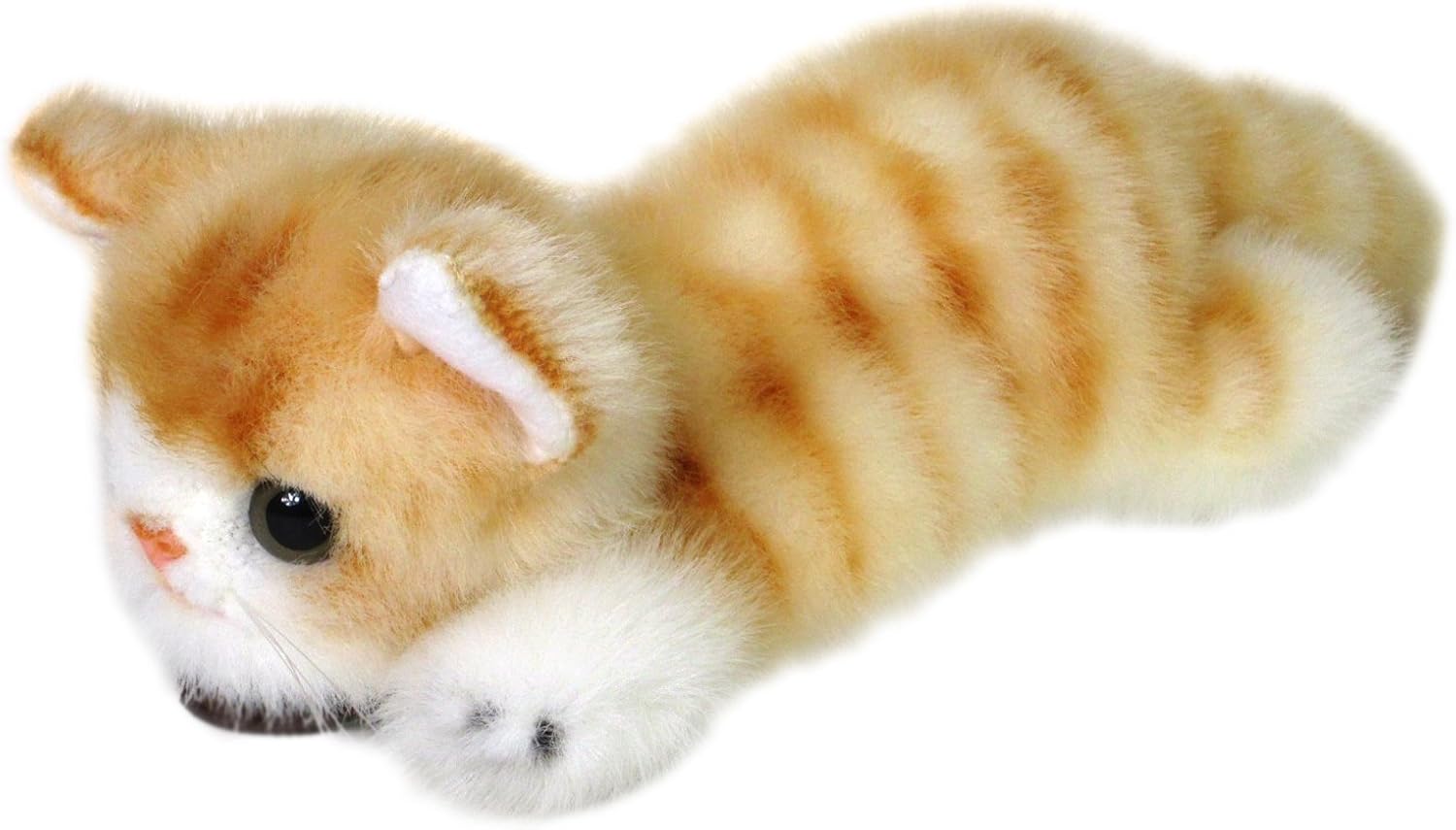 日本产 优雅的 伏卧的猫 曼切堪猫 毛绒猫 全长 22厘米 棕色