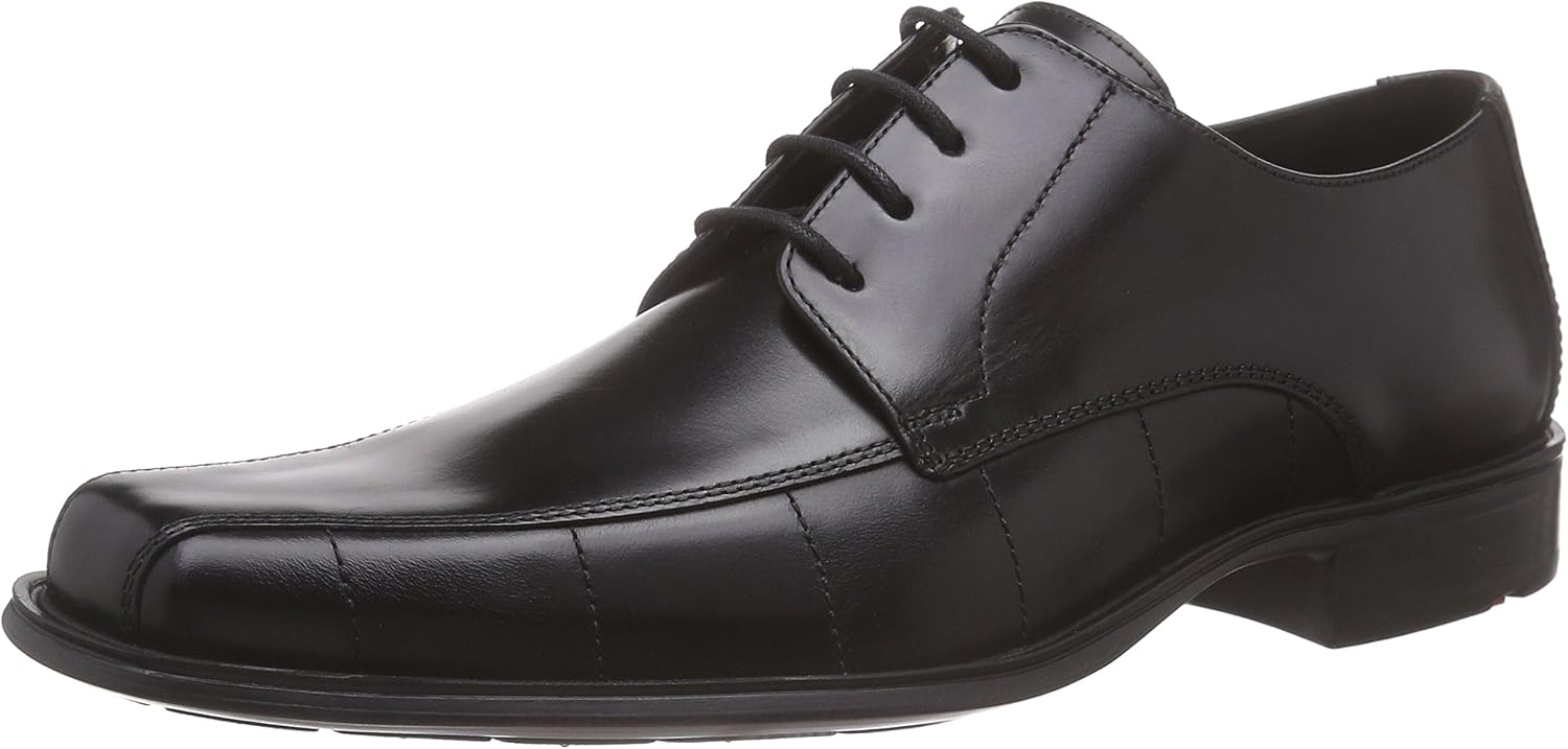 lloyd 男鞋 dover,经典的低帮鞋 皮革材质 橡胶鞋底 黑色(黑色 0) 41