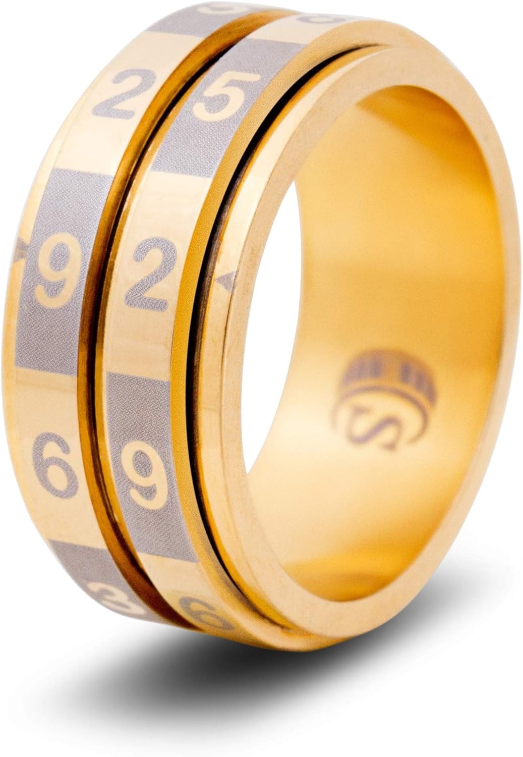 critsuccess d100 骰子环 100 面冲压转轮(尺寸 11.