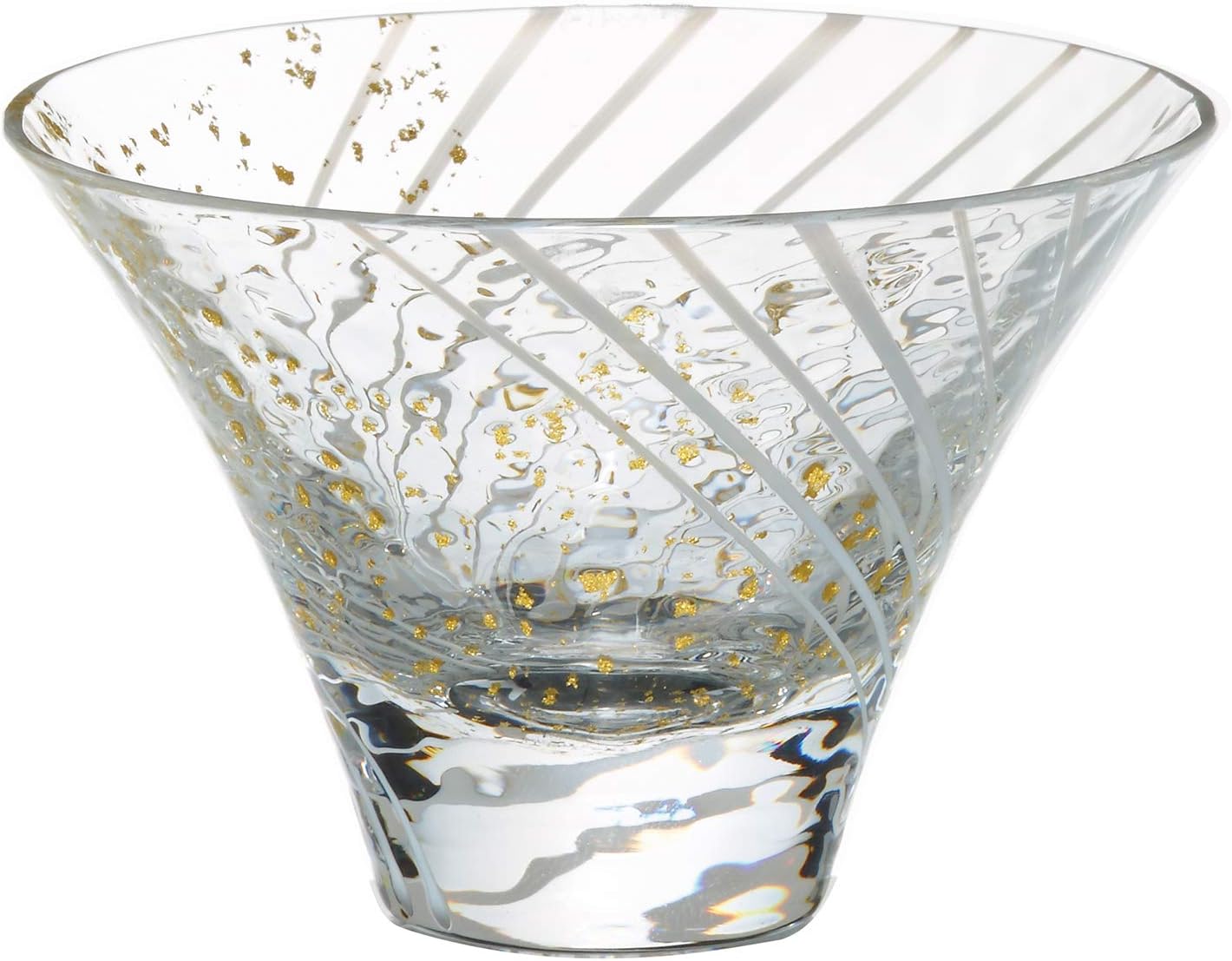 东洋佐佐木玻璃 日本酒杯 80毫升 杯子 江户玻璃 八千代窑 花见酒 茜