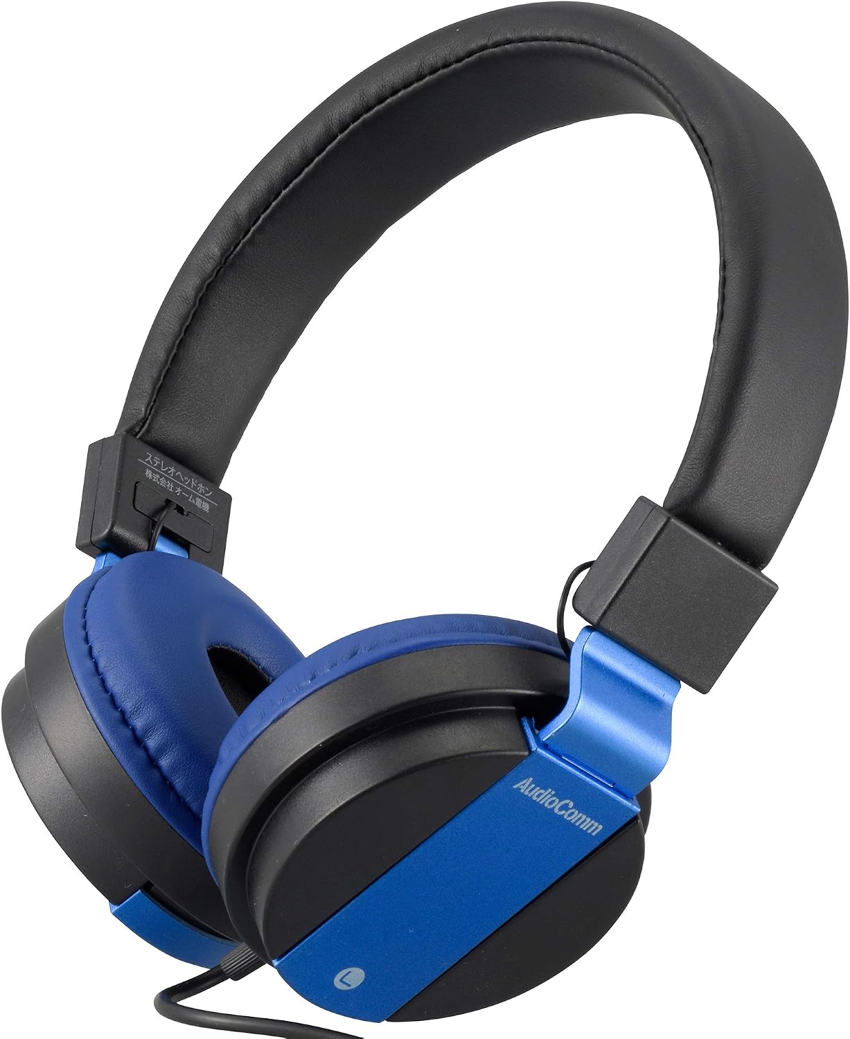 audio-technatsu 立体声耳机 折叠式 蓝色 hp-h100z-a 03-1687 ohm