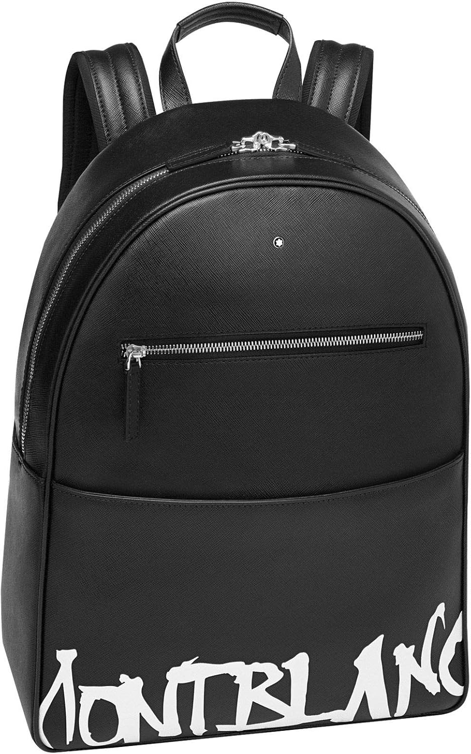 montblanc 万宝龙 sartorial 黑色皮革书写背包 mb124137