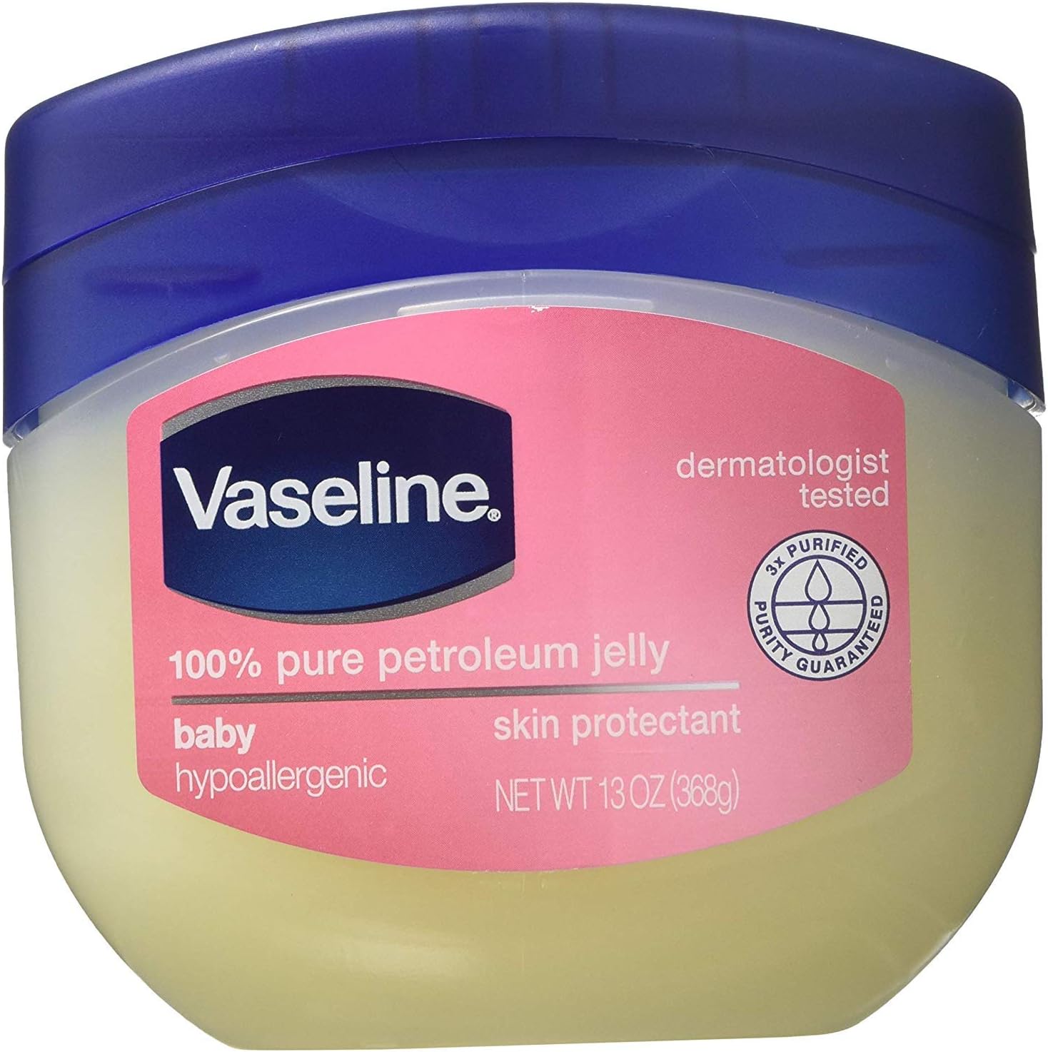 vaseline 凡士林 婴儿护肤霜凡士林霜 13盎司/368克(2件装)