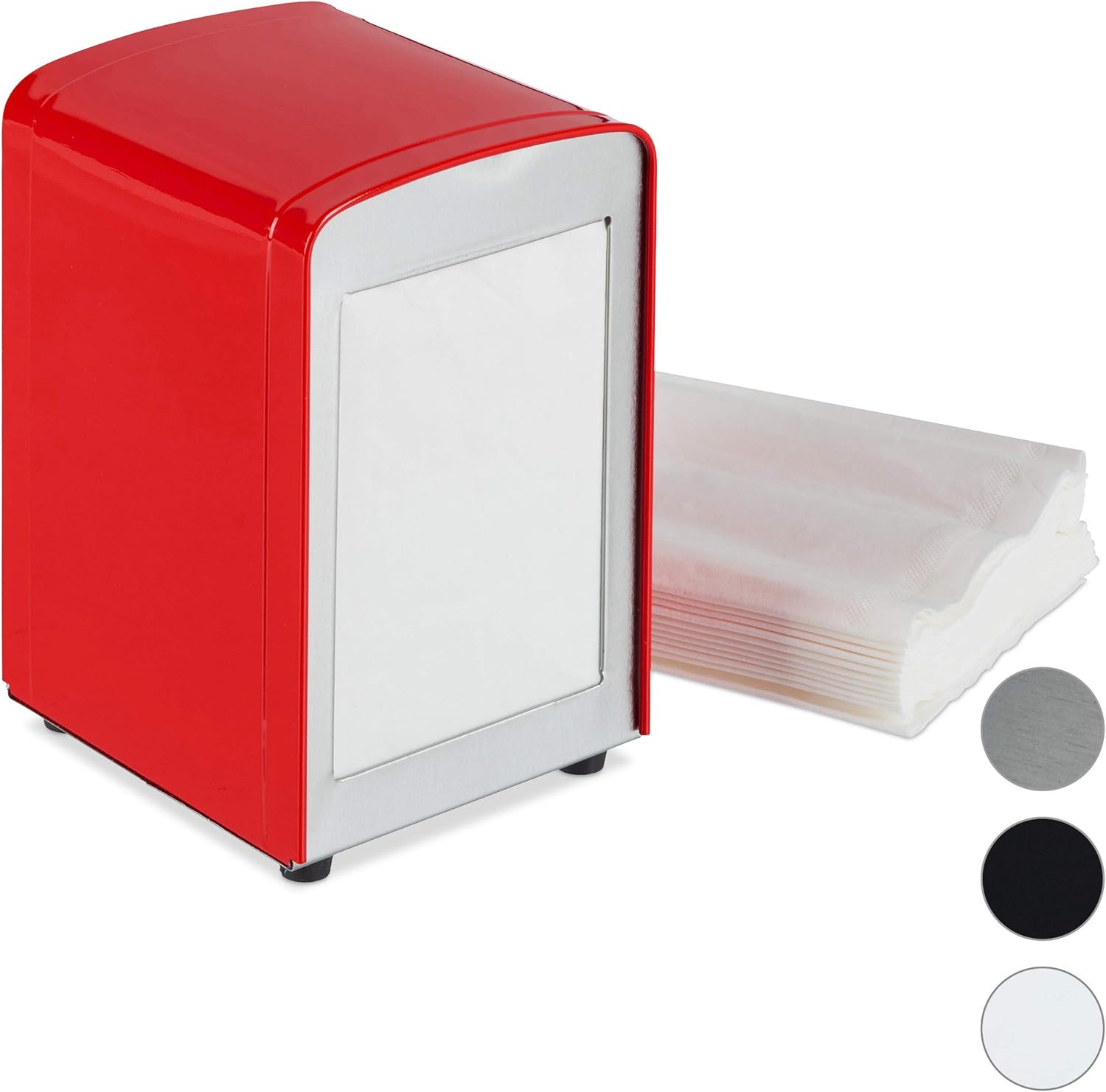 days 餐巾纸分配器 复古 小餐巾 适用于冰淇淋 咖啡馆 酒店 高宽深:15