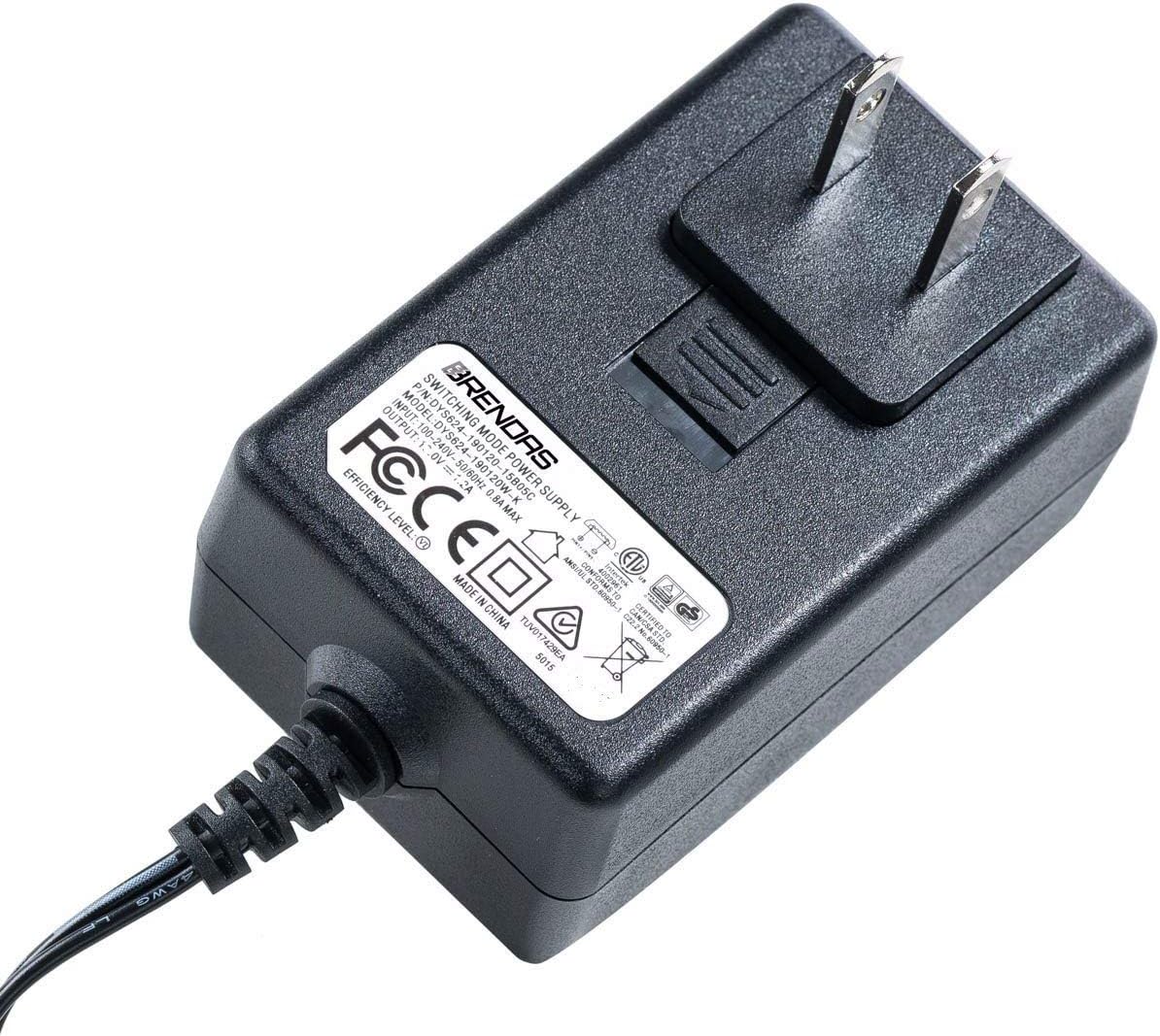 7mm ac 适配器充电器适用于飞利浦便携式 dvd 播放器和所有 sylvania