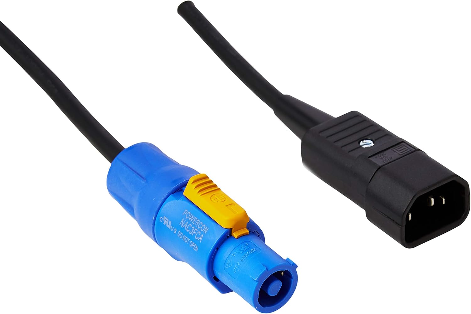 premium iec kettle lead c14 on neutrik powercon 长灵活电源线(20