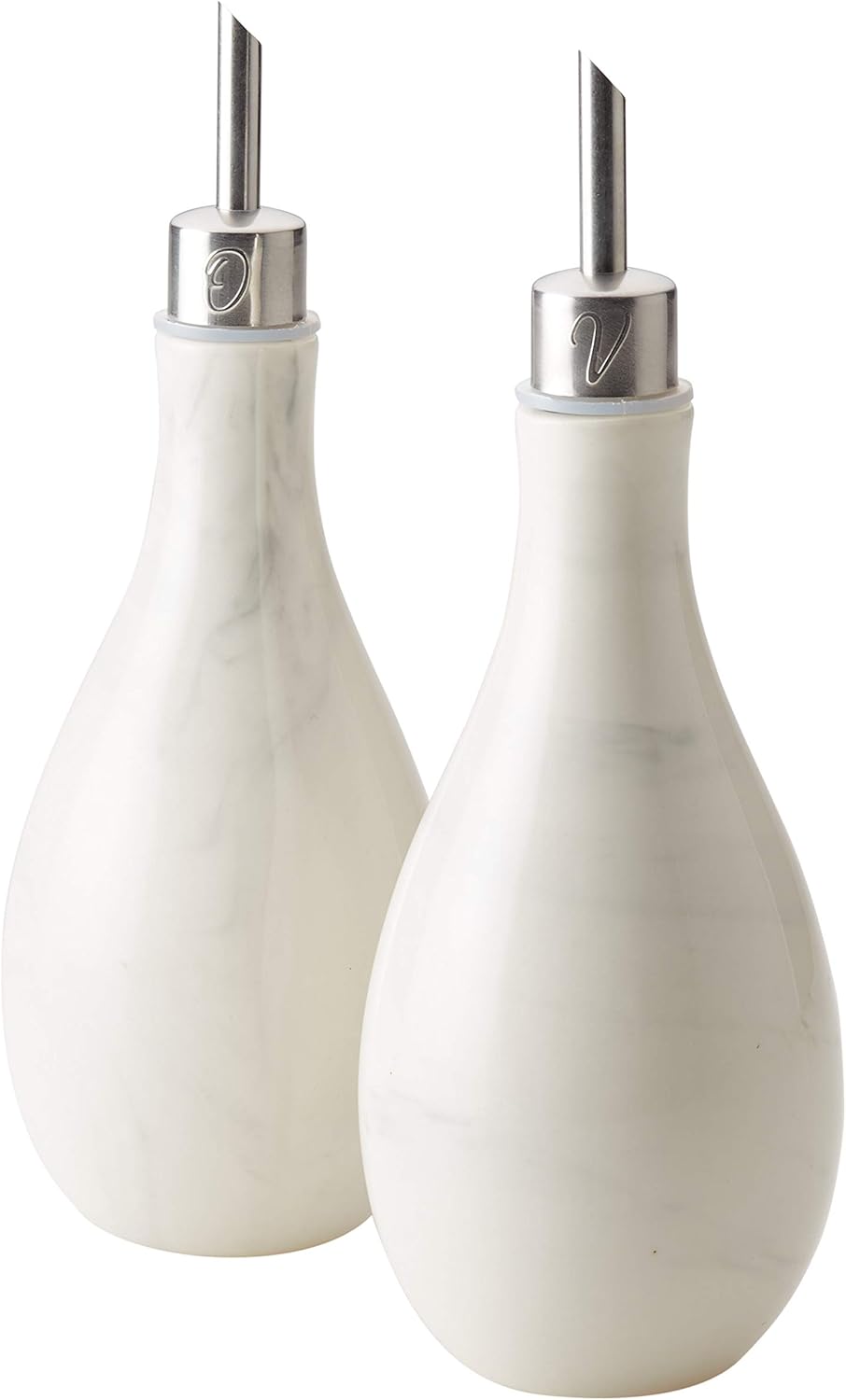 anolon 48012 2 件陶瓷油漆套装,大理石白