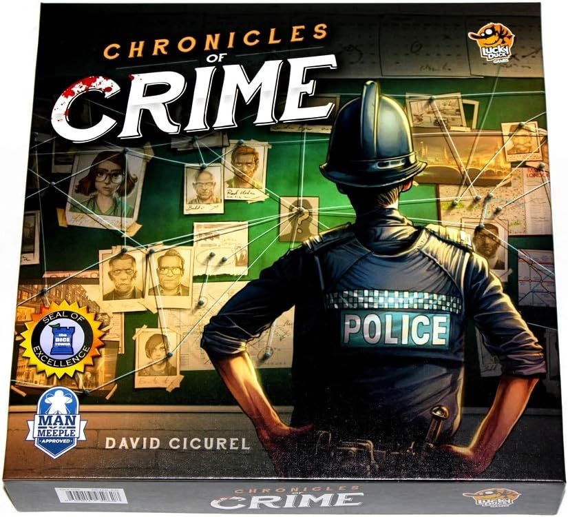 chronicles of crime lucky duck games board game lky035