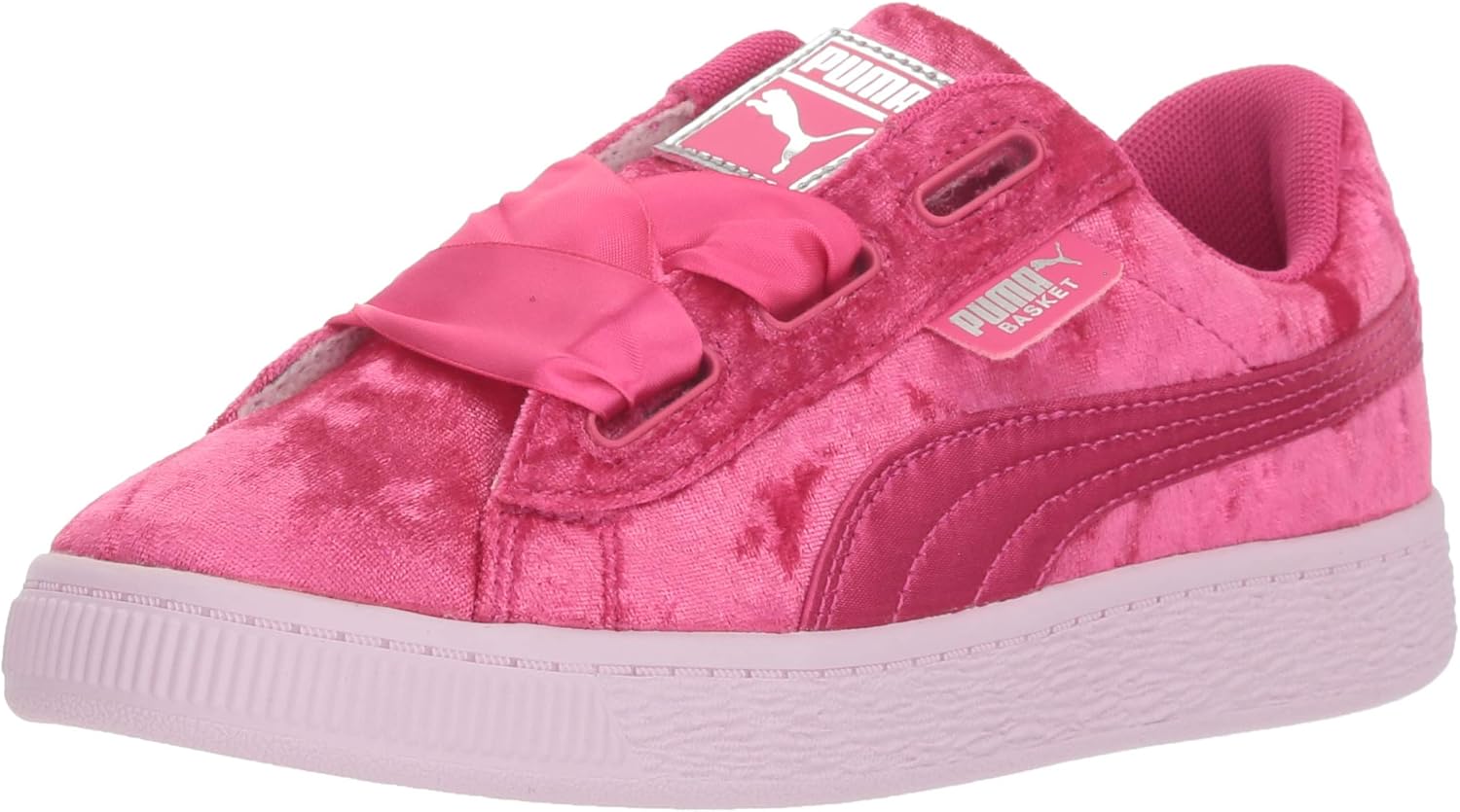 puma 彪马 儿童心形漆皮篮球底运动鞋