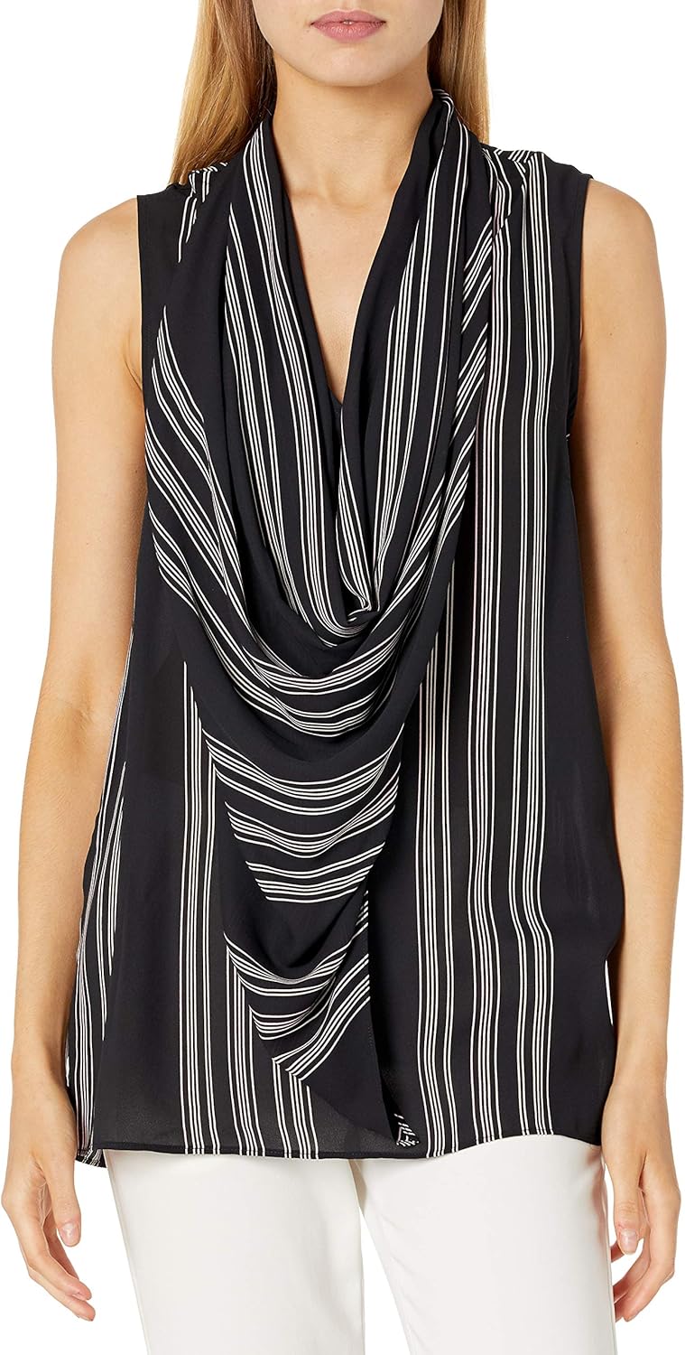 bcbgmaxazria 女式褶皱领衬衫