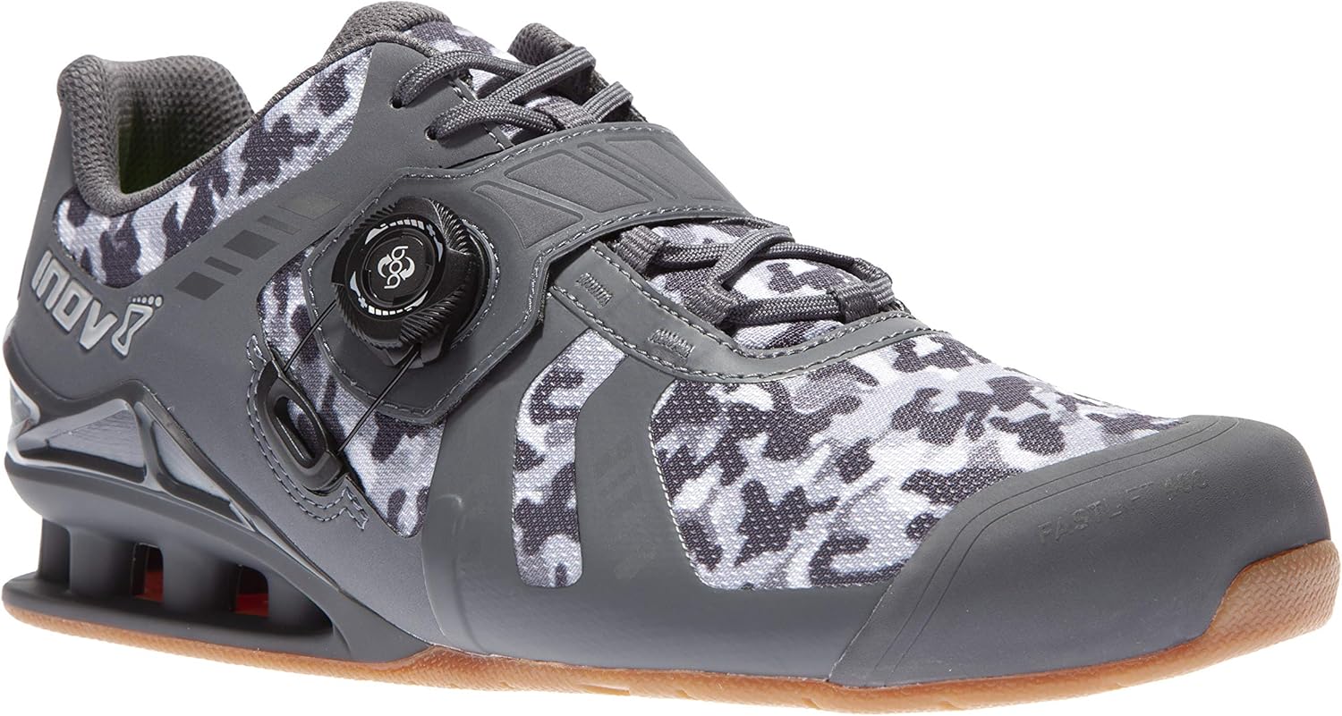 inov-8 lifting 女式 fastlift 400 boa - 举重鞋 - 迷彩版 - 灰色