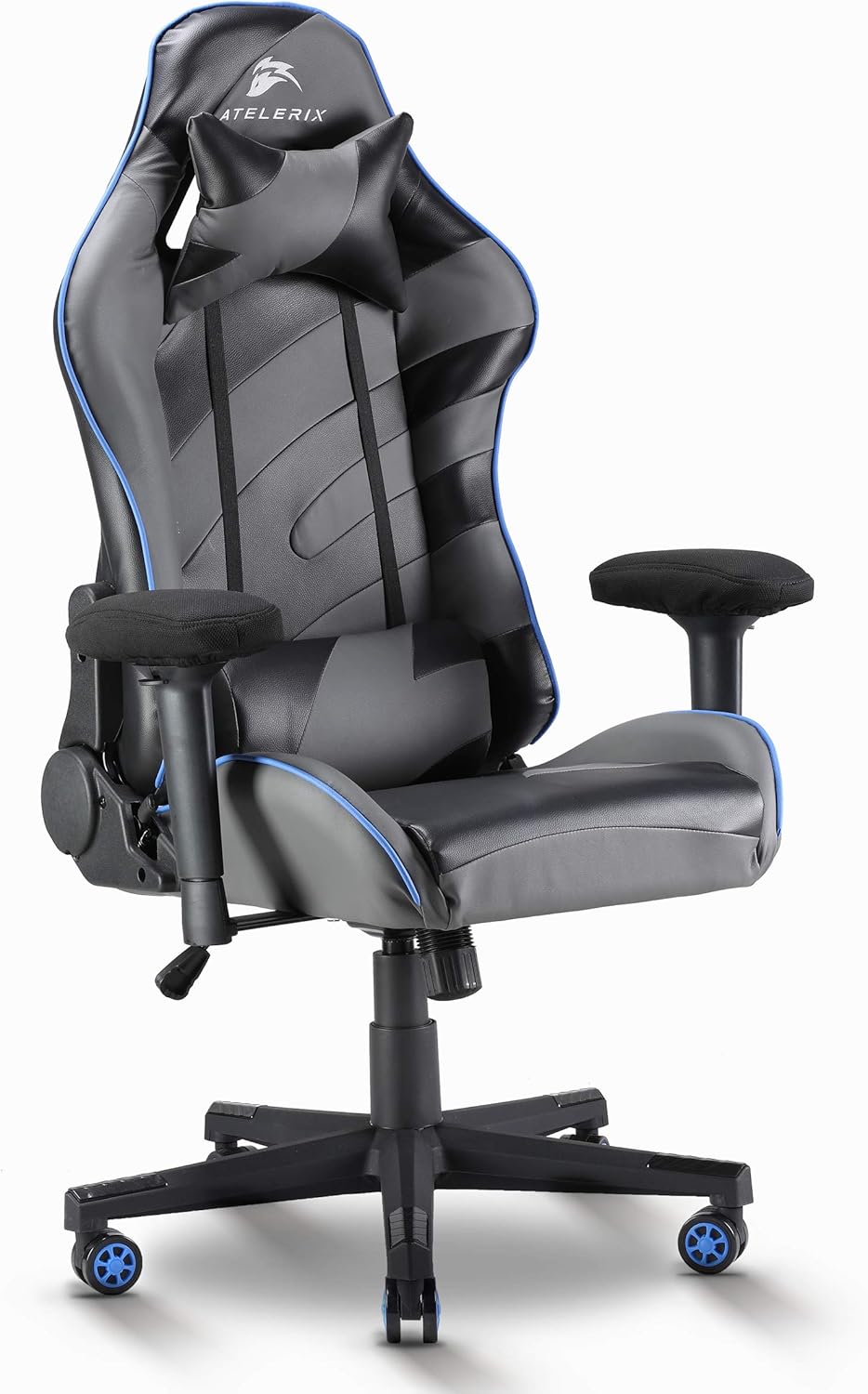 atelerix ventris 游戏椅 – pu 皮革,面料和超宽选择 – 办公室或