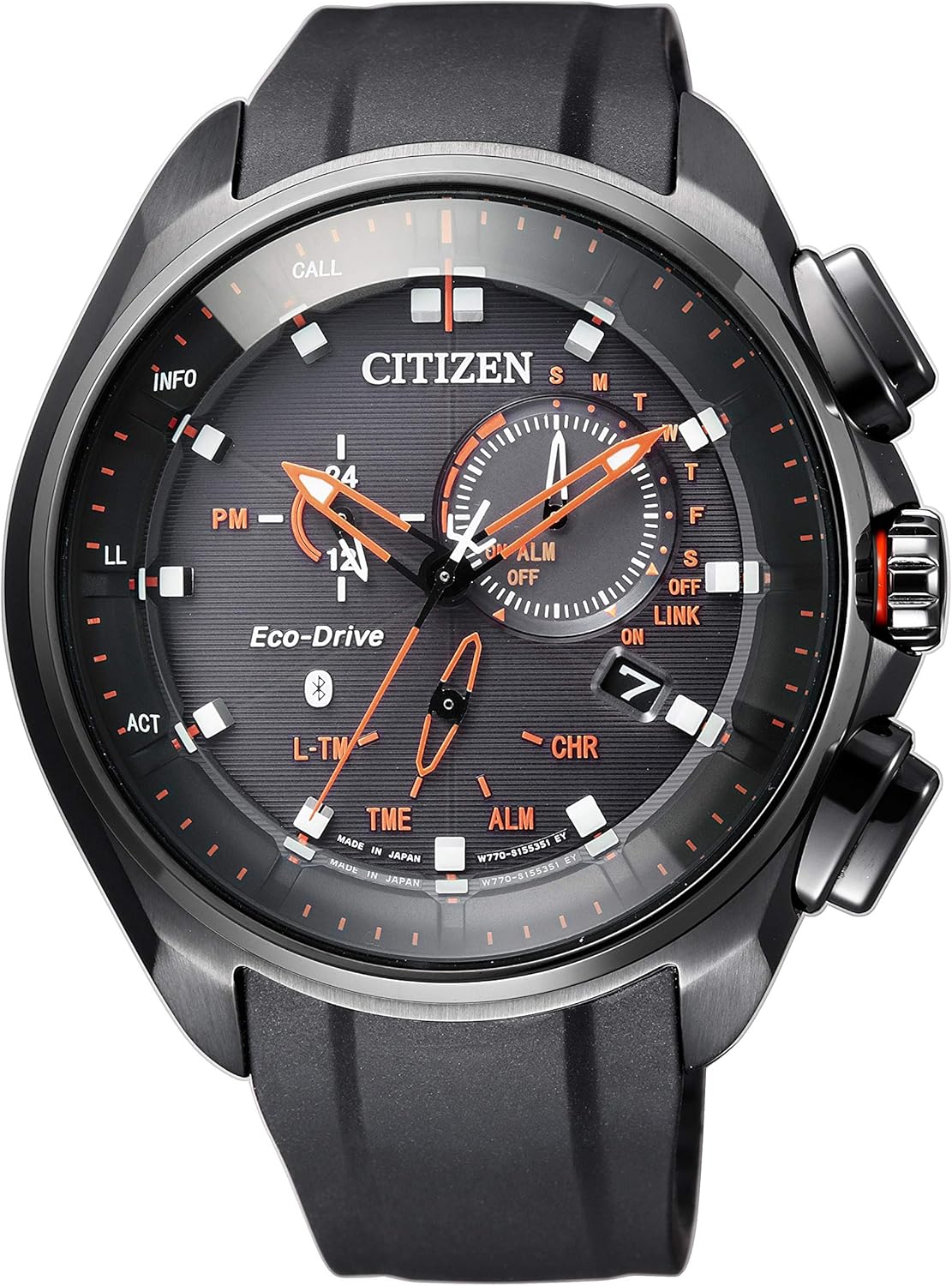 citizen 西铁城 腕表 eco-drive 蓝牙 bz1025-02f 男士