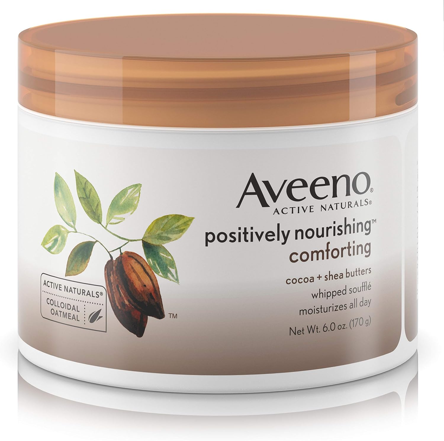 aveeno 艾维诺天然燕麦乳木果油可可脂保湿滋润身体乳 170g